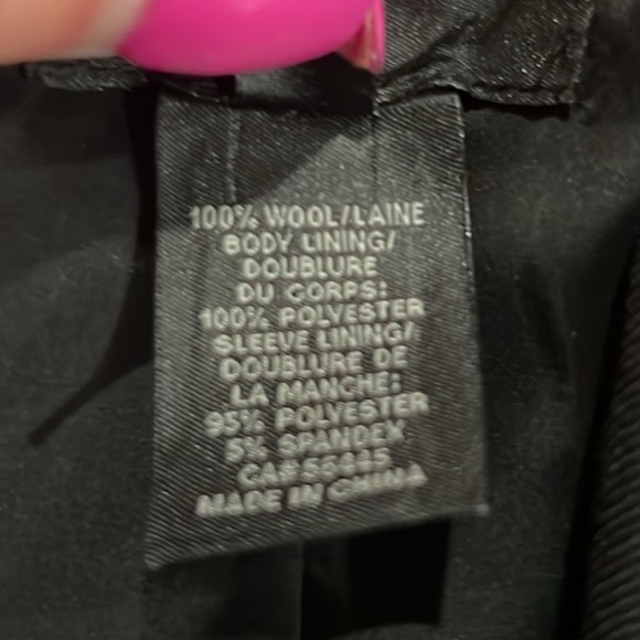 J.Crew women’s black super 120s wool blazer size 6 - Picture 7 of 7